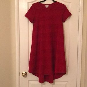 Red Carly dress